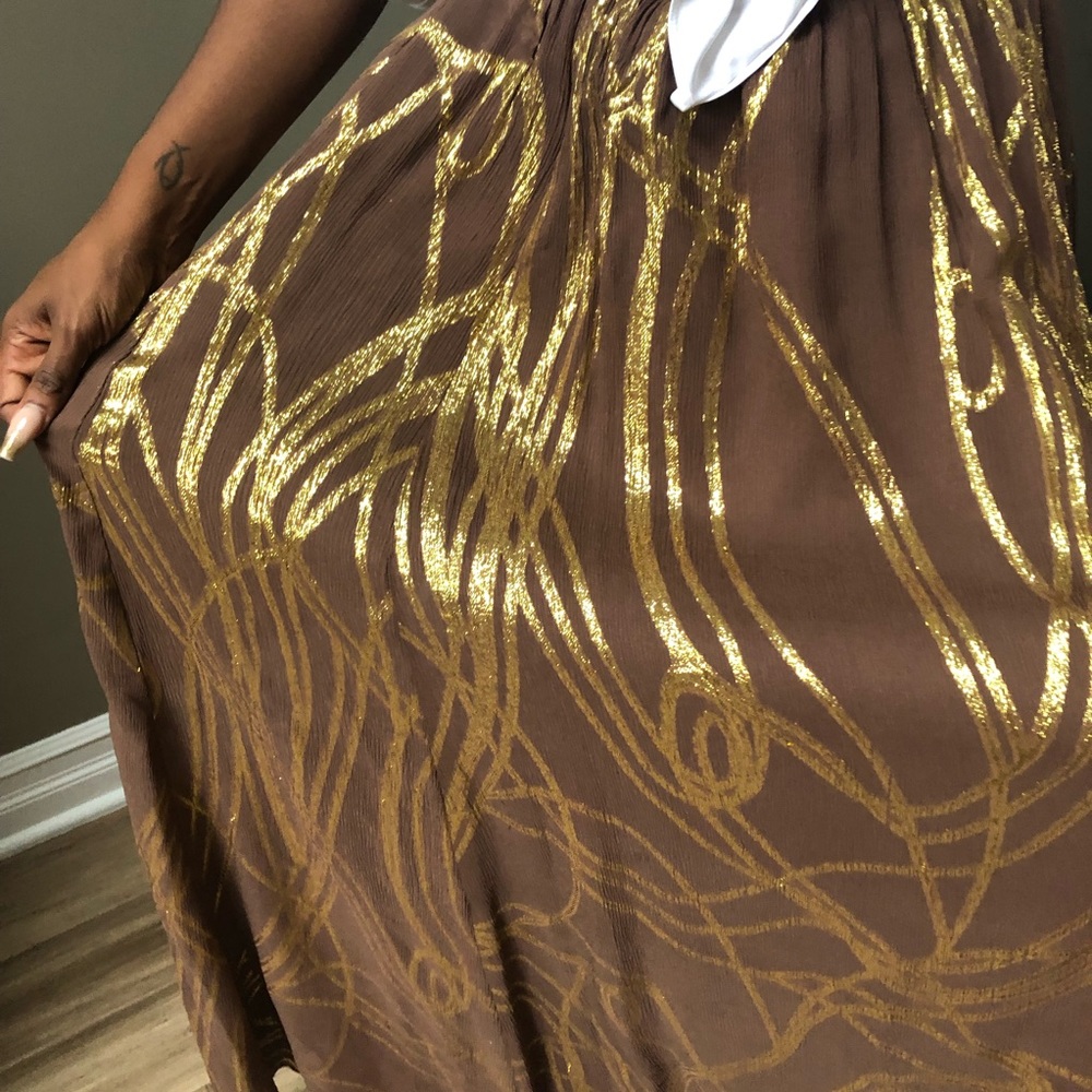 Rachel Zoe formal silk evening skirt - Picture 4 of 4